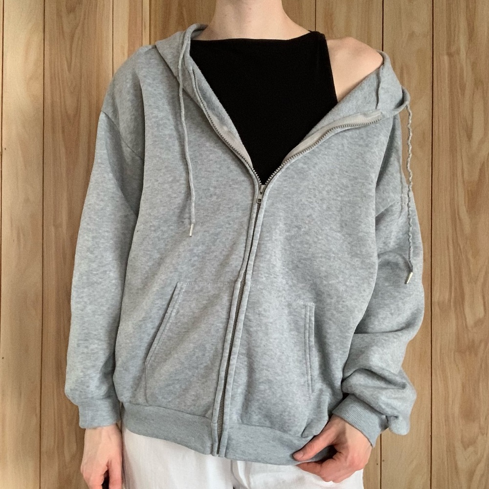 Oversized Gray Jacket
